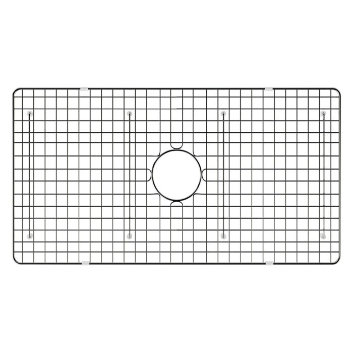 Ruvati Stainless Steel Bottom Rinse Grid Replacement for RVL2100WH Fireclay Kitchen Sink