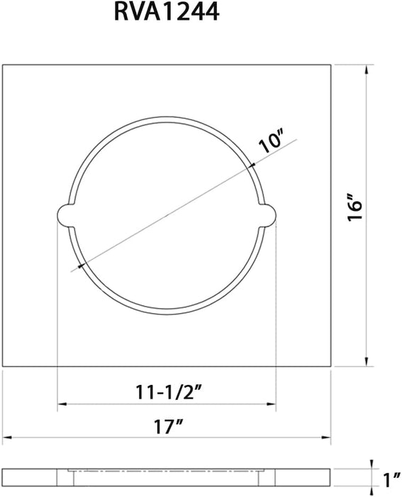 Wood Platform with Mixing Bowl and Colander (complete set) for Workstation Sinks - RVA1288