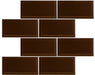 Hot Cocoa 3" x 6" Subway Tile