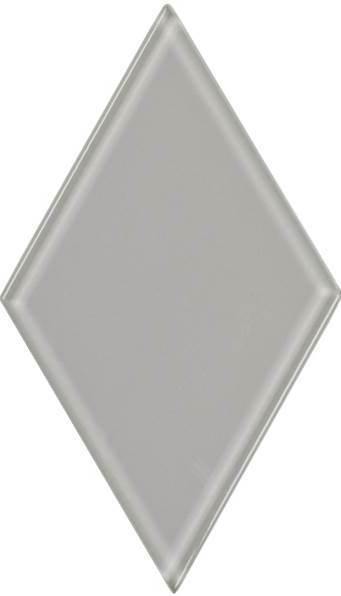 4.5" Whisper Gray Diamond Tile