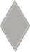 4.5" Whisper Gray Diamond Tile