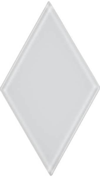 4.5" White Diamond Tile