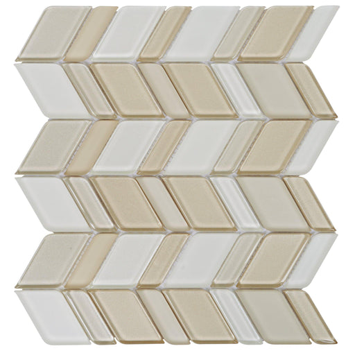 Bubbly Blend Chevron Mosaic