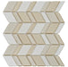 Bubbly Blend Chevron Mosaic