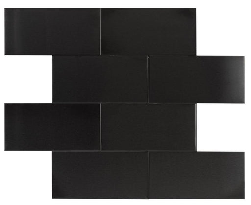 Gun Metal 3" x 6" Subway Tile