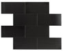 Gun Metal 3" x 6" Subway Tile