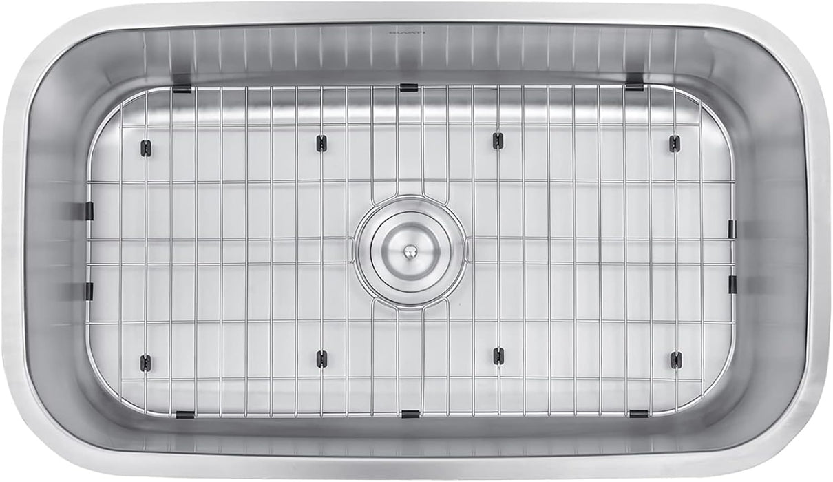 32-inch Undermount 16 Gauge Stainless Steel Kitchen Sink Single Bowl - RVM4200