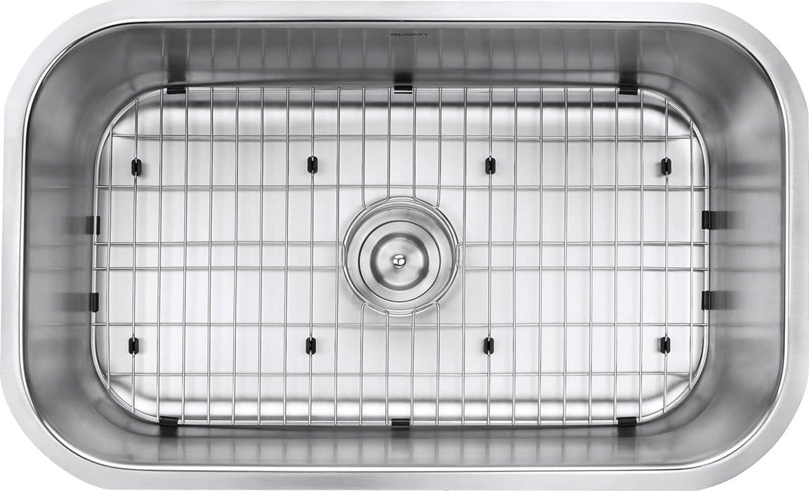 30-inch Undermount 16 Gauge Stainless Steel Kitchen Sink Single Bowl - RVM4250