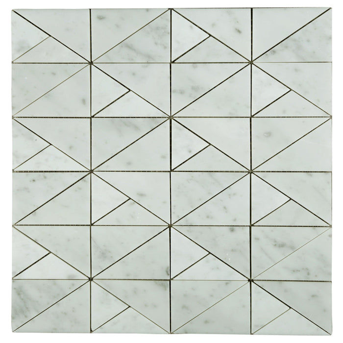 Carrara View Point Marble Mosaic - Unique Design Solutions