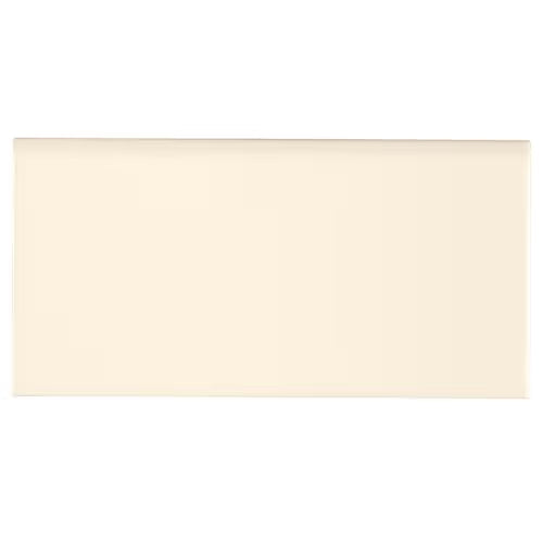 Almond Glossy Bullnose