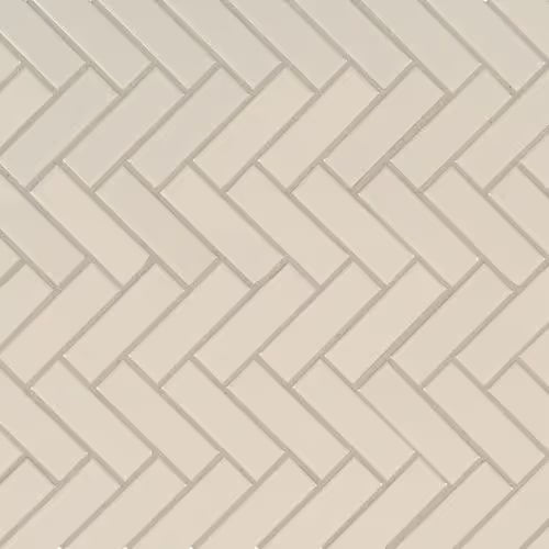 Almond Glossy Herringbone