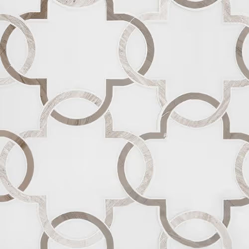 Bianco Quatrefoil