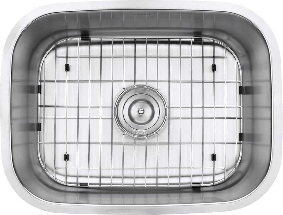 24-inch Undermount 16 Gauge Stainless Steel Kitchen Sink Single Bowl - RVM4132