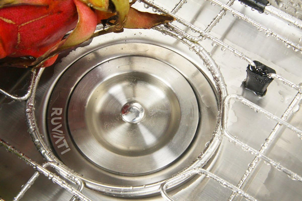 29-inch Undermount 60/40 Double Bowl 16 Gauge Stainless Steel Kitchen Sink - RVM4500
