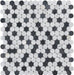 Black n White Button Mosaic