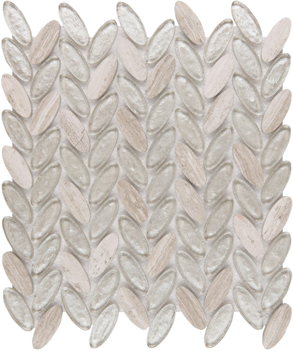 Bel Air Elyptic Herringbone Mosaic