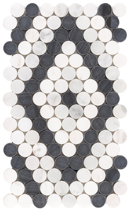 Black n White Diamonde Mosaic - Unique Design Solutions