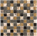 Onyx Spark 1" x 1" Mosaic