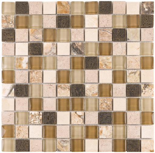 Sandy Bronze 1" x 1" Mosaic