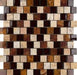 Wild Cherry 1" x 1" Offset Mosaic