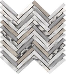 Shavano 5/8" x 4" Herringbone Mosaic