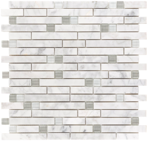 White Fossil Linear Mosaic