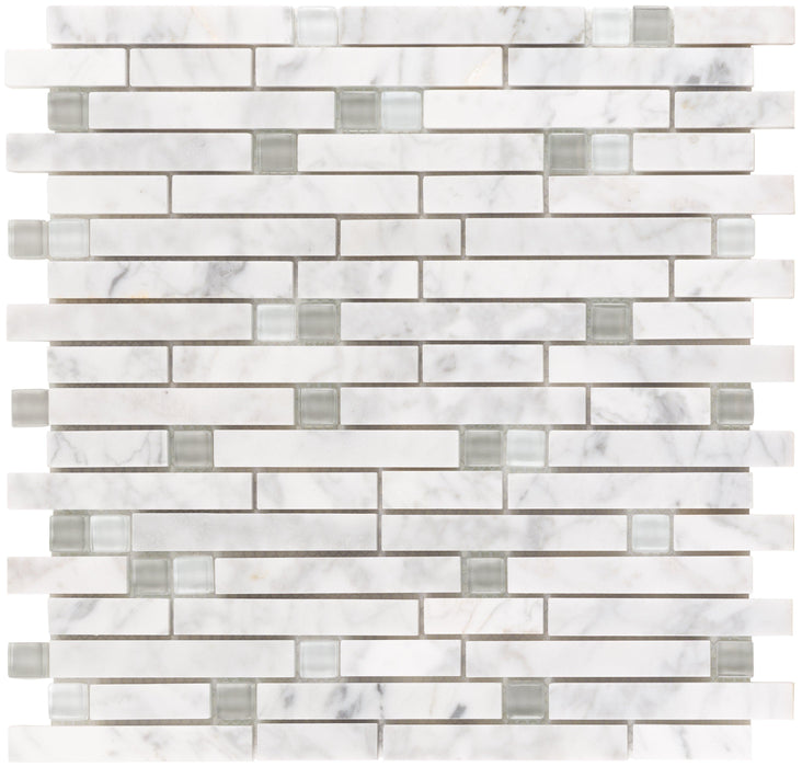 White Fossil Linear Mosaic