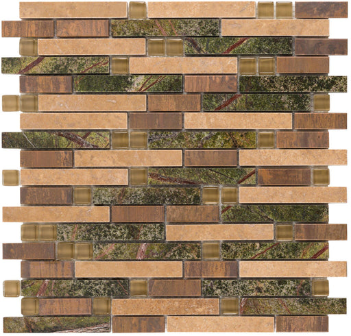 Rustic Forest Linear Mosaic