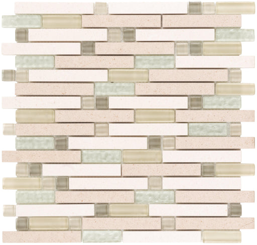 Champagne Blush Linear Mosaic