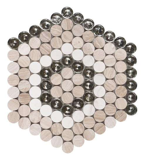 Midland Designer Hexagon Mosaic