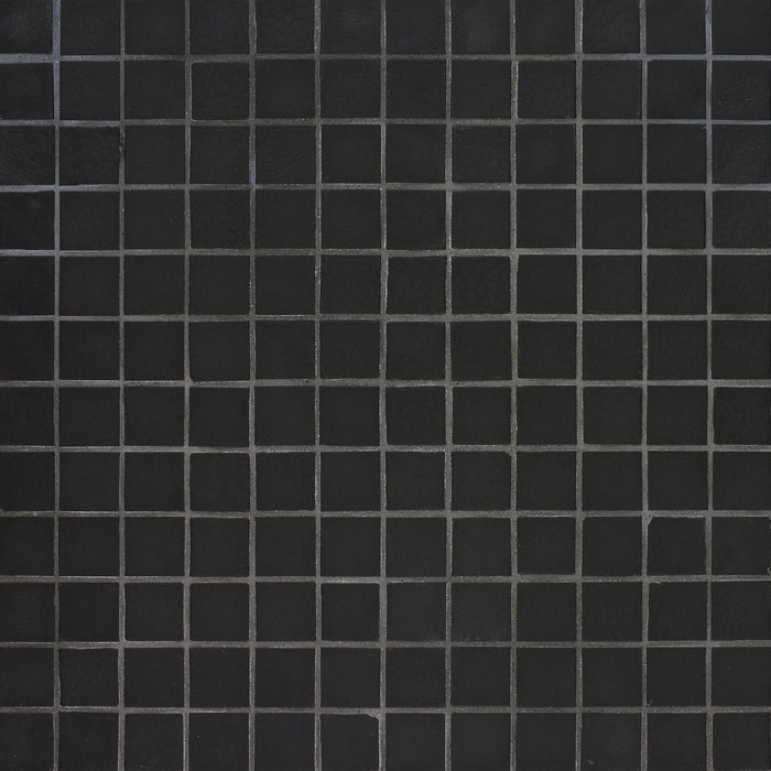 Black Matte 1" x 1" Mosaic