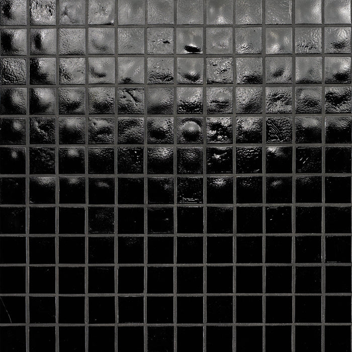 Black Non-Irid 1" x 1" Mosaic