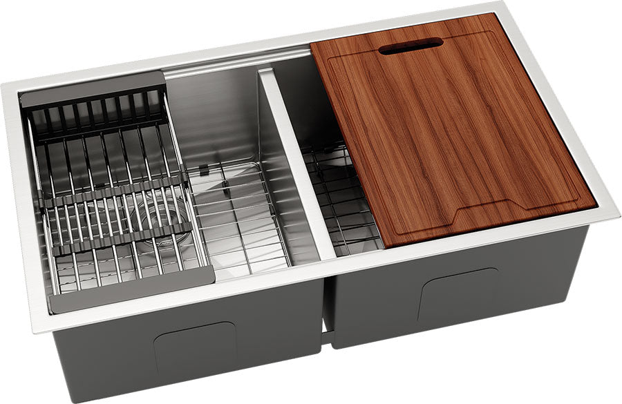 ESI CT500-18 Culinary Traditions Workstation Sink 36" Double