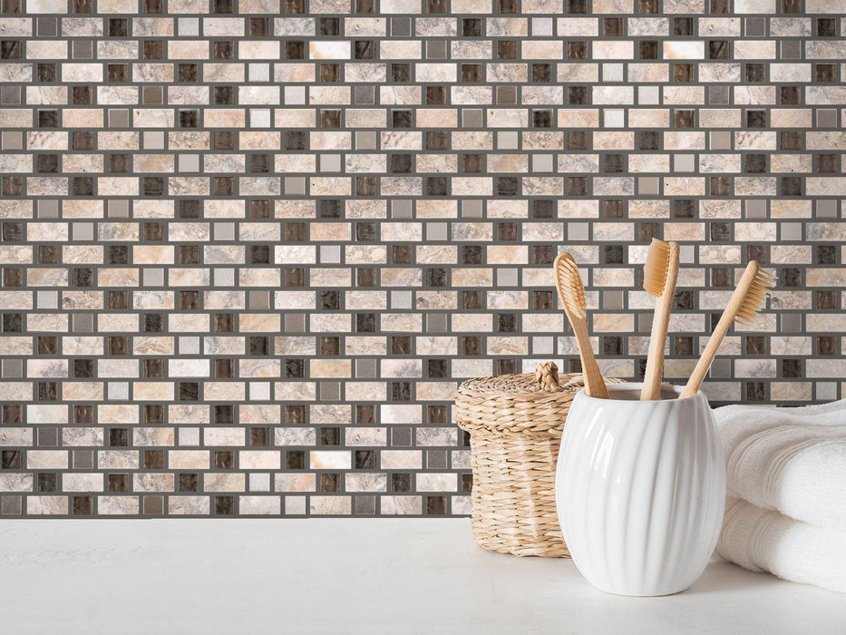 Platinum Whisper 5/8" Combo Mosaic