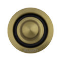 Ruvati Garbage Disposal Flange with Basket Strainer and Stopper – Brushed Gold Satin Brass