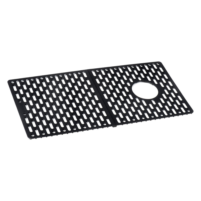 Ruvati Silicone Bottom Grid Sink Mat for RVG1033 and RVG2033 Sinks – Black
