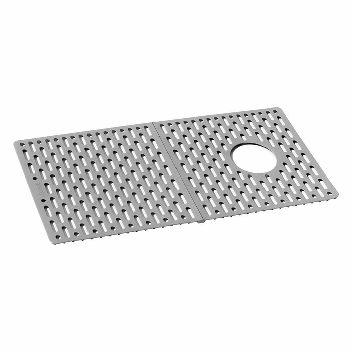 Ruvati Silicone Bottom Grid Sink Mat for RVG1302 and RVG2302 Sinks – Gray