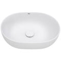 Ruvati 19-inch Matte White epiStone Solid Surface Modern Bathroom Vessel Sink