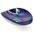 Ruvati 19 inch Murano Glass Art Vessel Seashell Decorative Pattern Bathroom sink – Celestial Blue