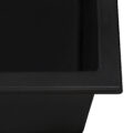 Ruvati 33-inch epiRock Workstation Charcoal Black Double Bowl Topmount Kitchen Sink