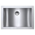 Ruvati 16 x 13 inch Brushed Stainless Steel Rectangular Bathroom Sink Undermount