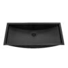 Ruvati 30 x 14 inch Gunmetal Black Stainless Steel Rectangular Bathroom Sink Undermount