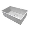 Ruvati 35-inch Undermount 16 Gauge Rounded Corners Large Kitchen Sink Stainless Steel Single Bowl
