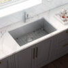 Ruvati 35-inch Undermount 16 Gauge Rounded Corners Large Kitchen Sink Stainless Steel Single Bowl