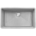 Ruvati® HexBottom™ 30-inch Scratch Resistant Embossed Texture Kitchen Sink Stainless Steel