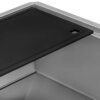 Ruvati® HexBottom™ 30-inch Workstation Scratch Resistant Embossed Texture Kitchen Sink Stainless Steel