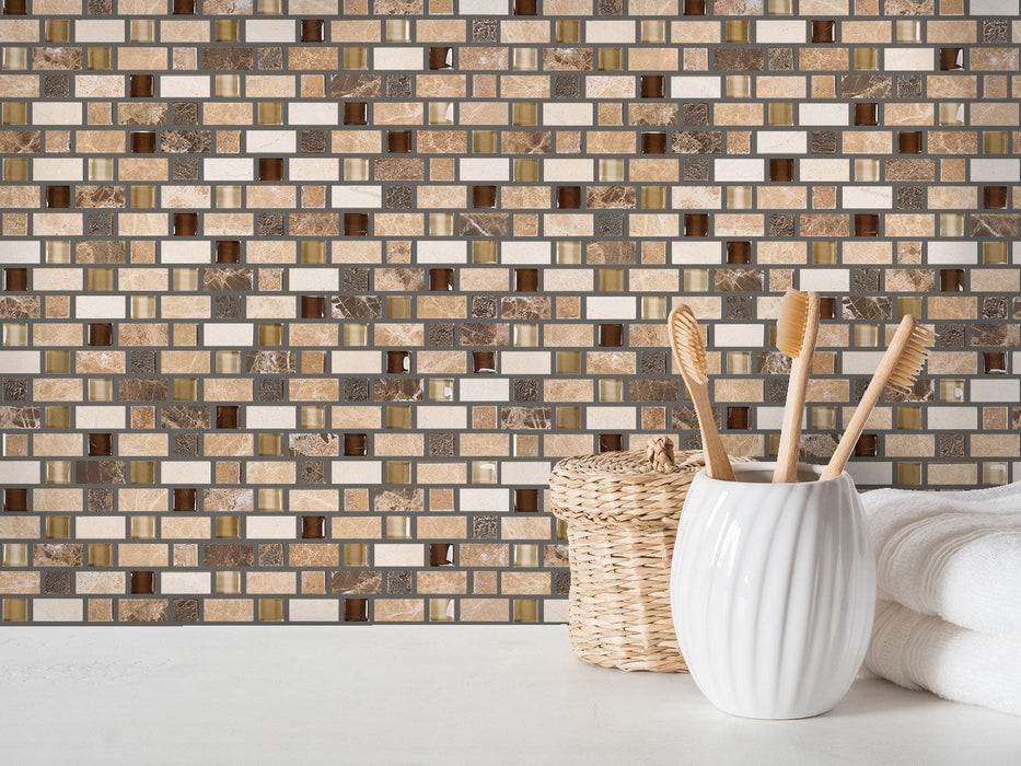 Rocky Road 5/8" Combo Mosaic