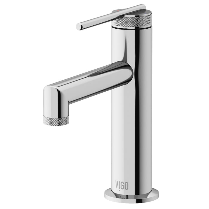 Sterling Single-Handle Single Hole Bathroom Faucet in Chrome