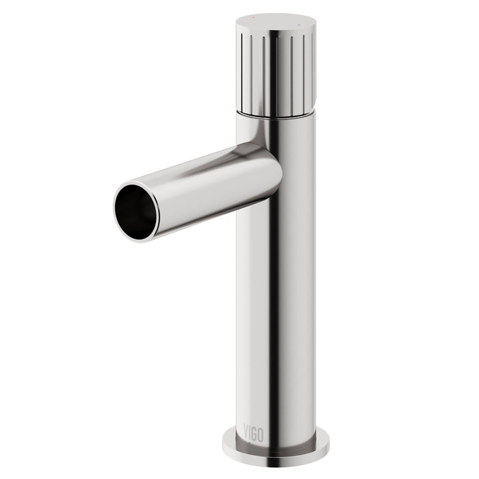 Ashford Single-Handle Single Hole Bathroom Faucet in Brushed Nickel
