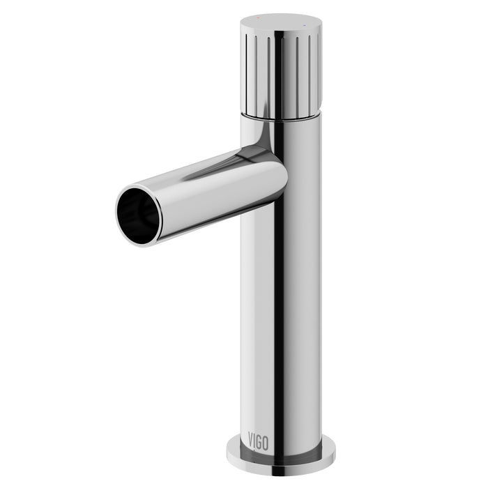 Ashford Single-Handle Single Hole Bathroom Faucet in Chrome